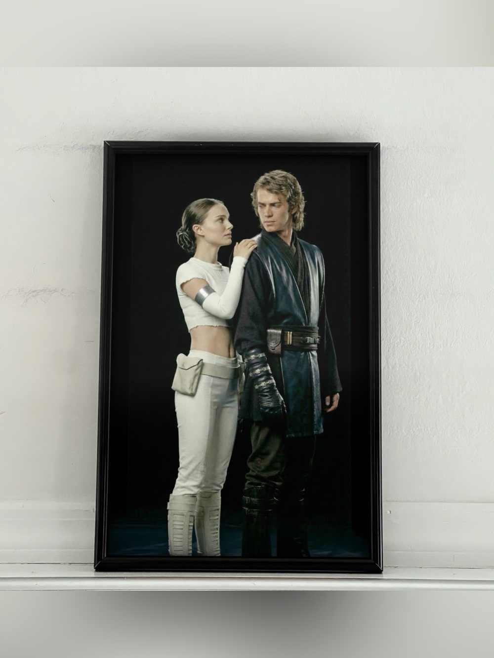 Anikan Skywalker Padme Amidala picnic dress Star Wars Poster